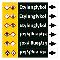 Značení potrubí ISO 20560, etylenglykol
